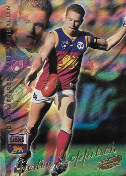 2000 Select AFL Millennium - All Australian #AA21 Justin Leppitsch Front